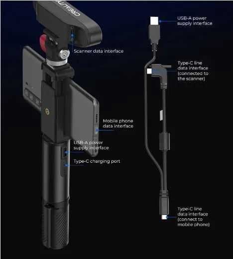 Scaner 3D portabil Creality CR-Scan Ferret
