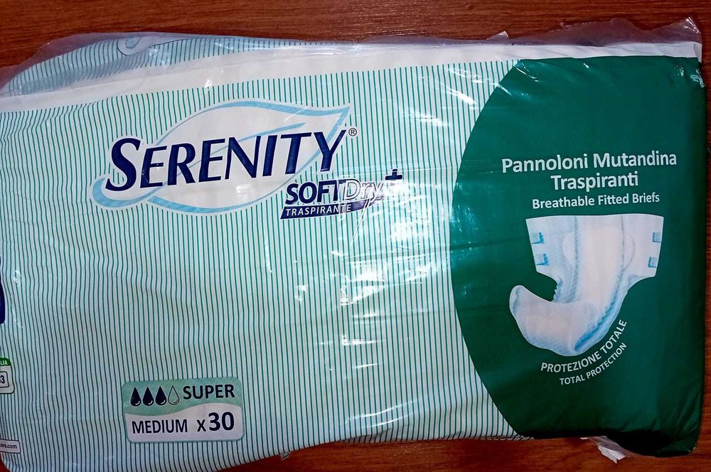 Scutece adult Serenity Soft Dry +