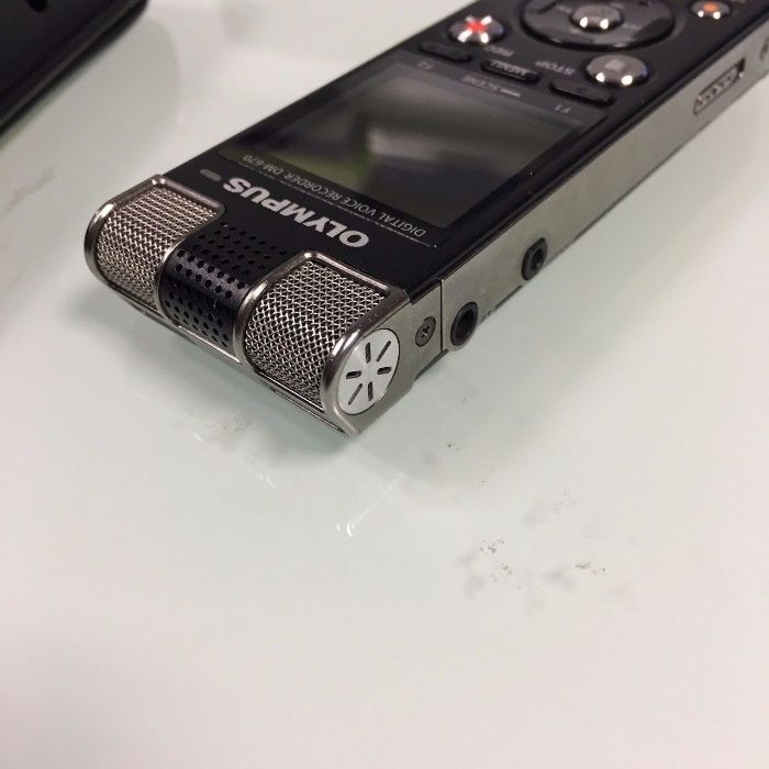 Ieftin olympus dm-670 negru reportofon de aluminiu 3 microfoane