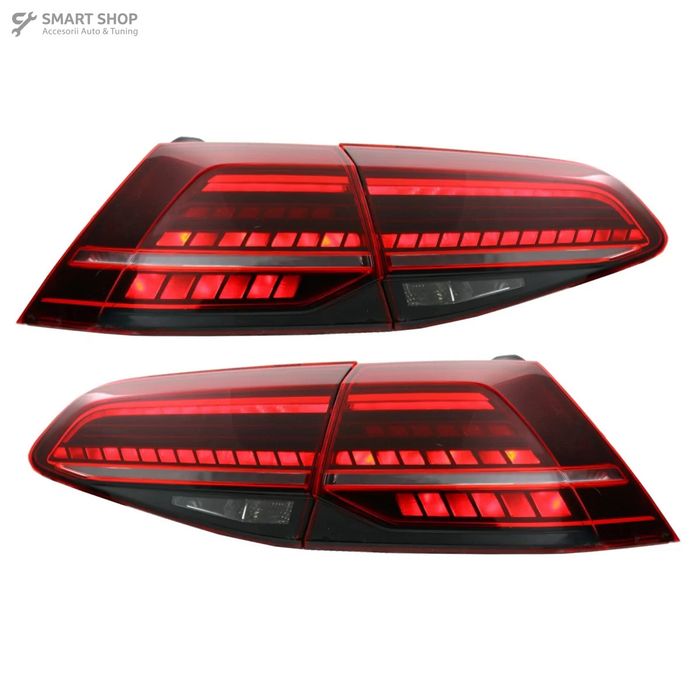 Stopuri Full LED compatibil cuVW Golf 7 & 7.5 VII (2013-2019) Facelift
