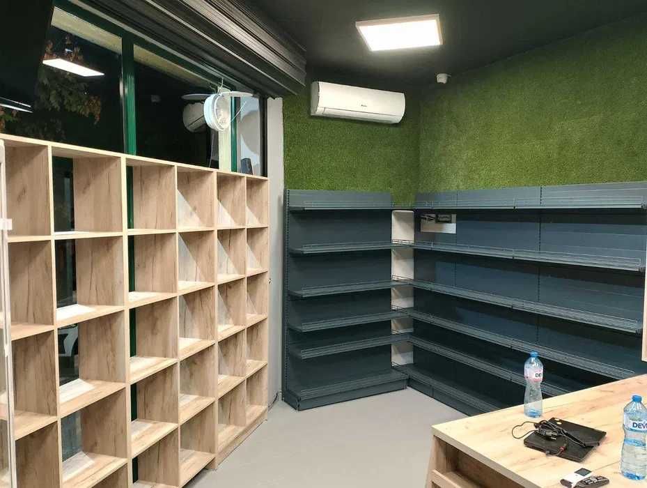 НОВИ! Метални стелажи за магазин, овални острови, стенни, ъглови ПРОМО