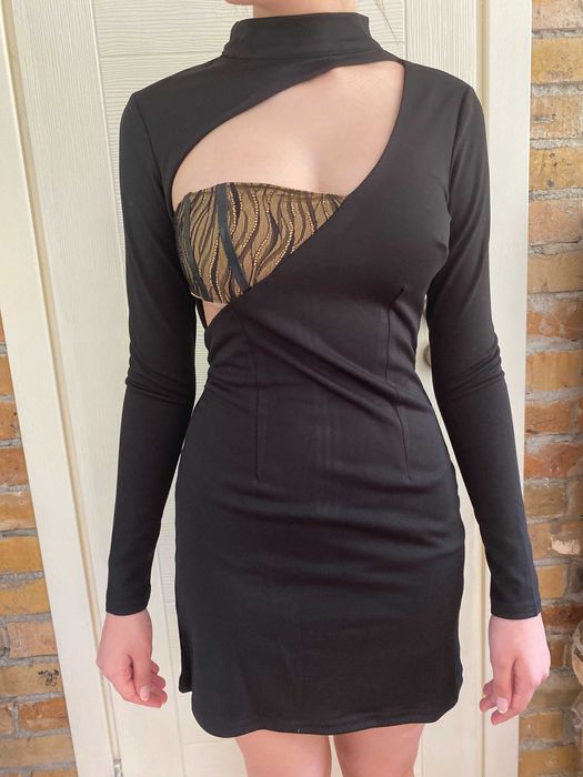 официална черна рокля Bella Barnett