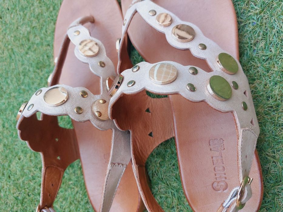 Shoe Lab равни дамски сандали