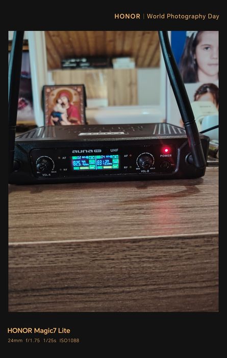 Set microfon wireless Auna pro Uhf