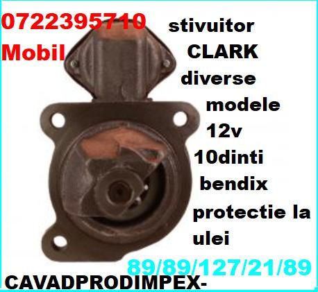 Electromotor pentru stivuitor CLARK bendix 10dinti cu protectie ulei