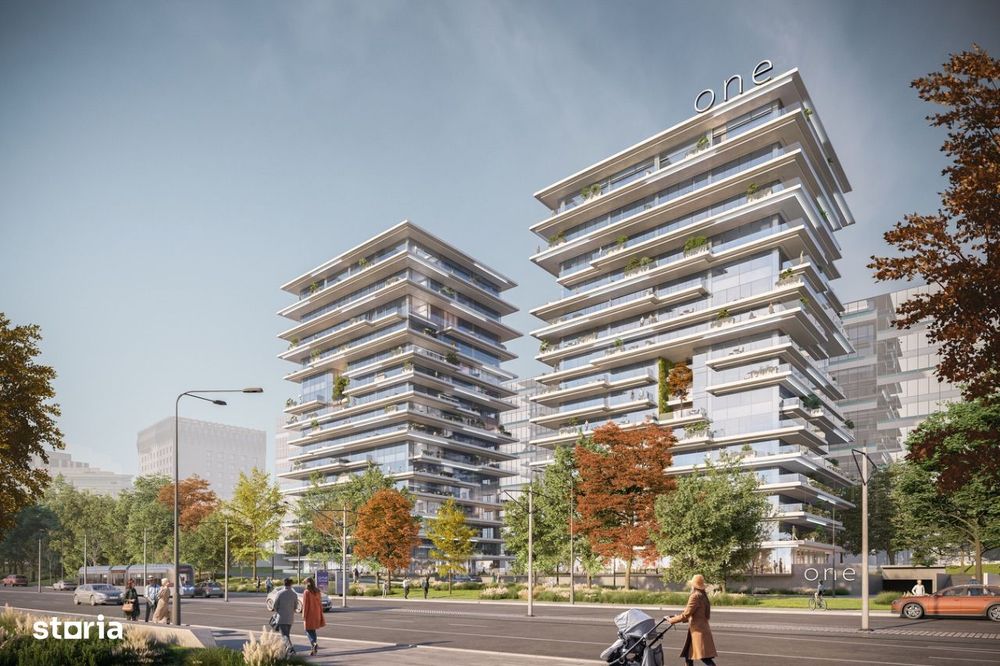 High-End Studio in ONE Floreasca Towers - direct proprietar