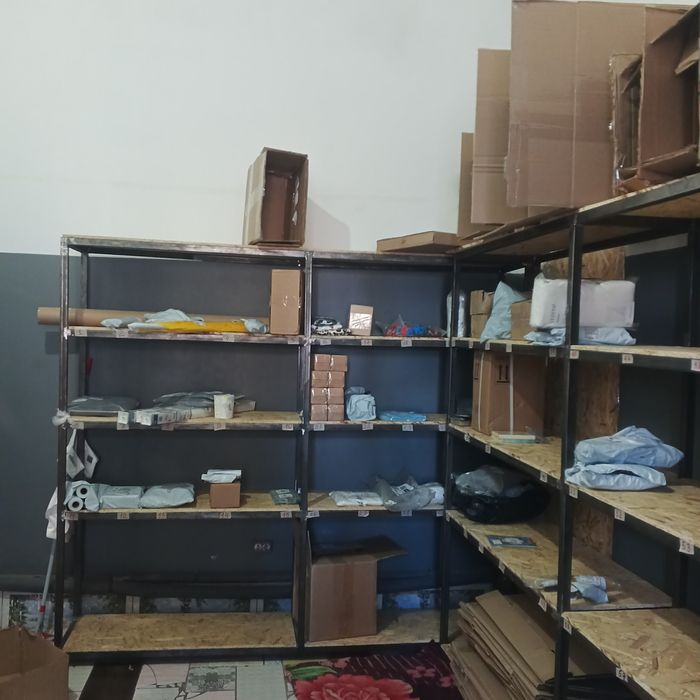 Стеллажи металлические