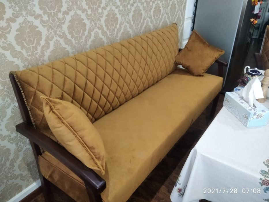 Реставрация мягкой мебели + изготовления