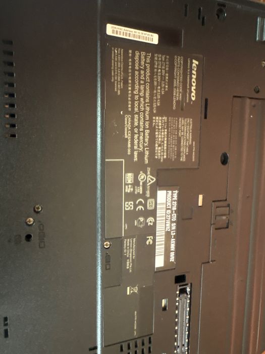 Laptop Lenovo ThinkPad R500 – robust