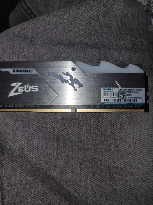 Ram 8 gb 3000mhz rgb