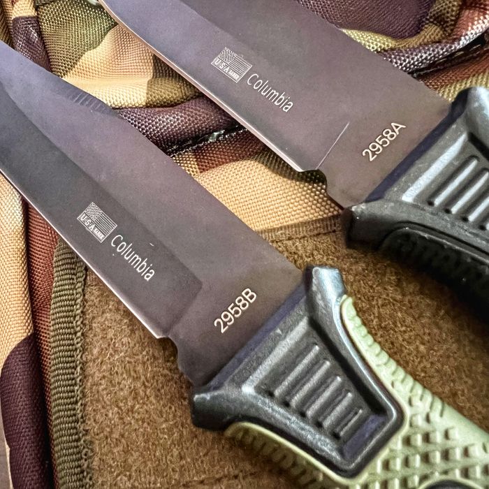 Тактически  нож TAC FORCE COLUMBIA за оцеляване самозащита 25см