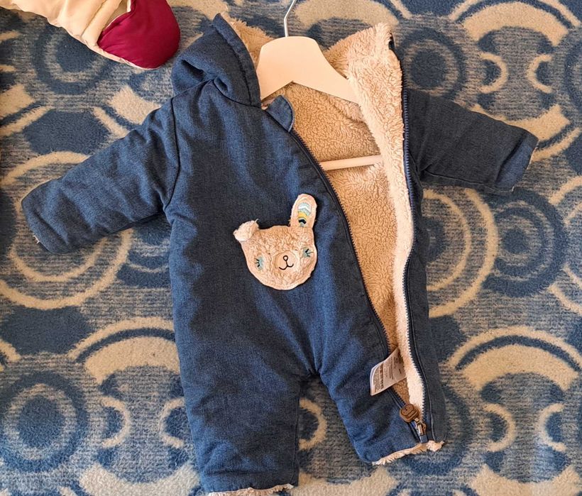 Памучен космонавт за новородено