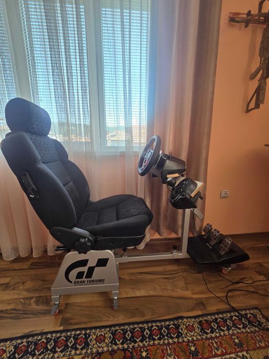 Стойка за волан+Logitech g29+shifter+педали