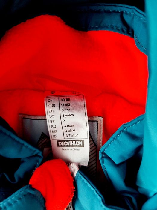 Combinezon / salopeta ski decathlon 3-4 ani