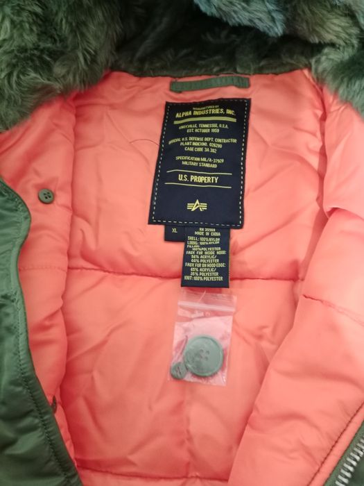 Аляска Alpha industries n-3b