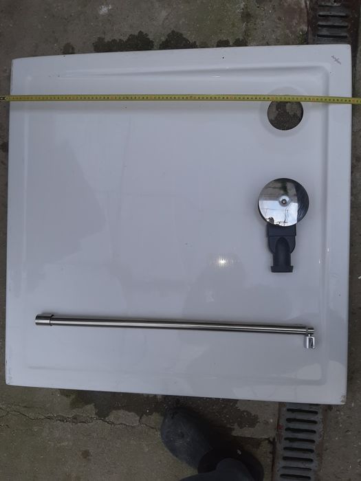 Cădita walkin 90 cm cu panou sticla 90×200
