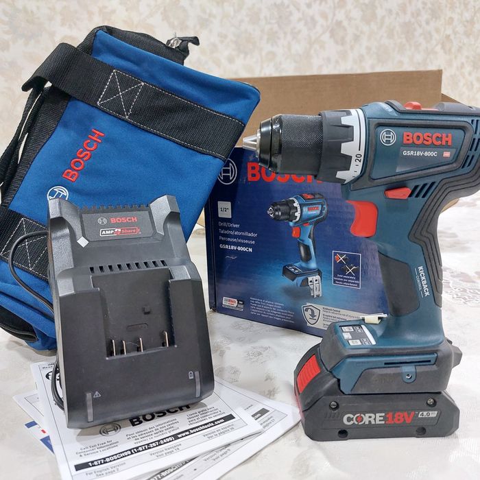Bosch GSR 18v-90(800) shurupavyor ariginal yengil ixcham kuchli