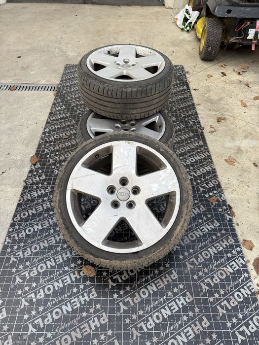 Джанти 5х112 с гуми 225/40/18 бартер за 5Х114.3