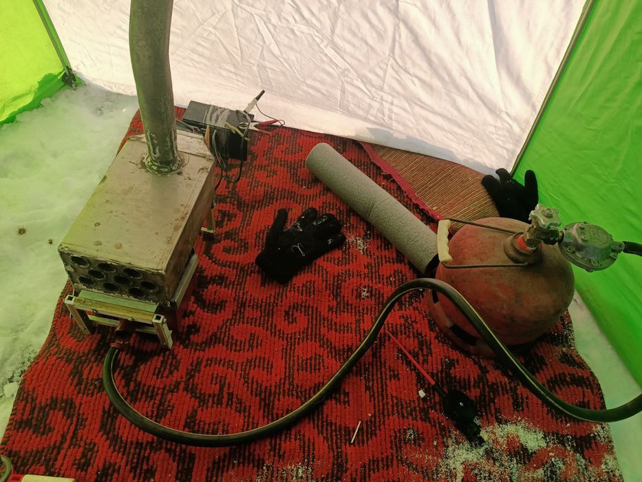 Теплообменник для палатки