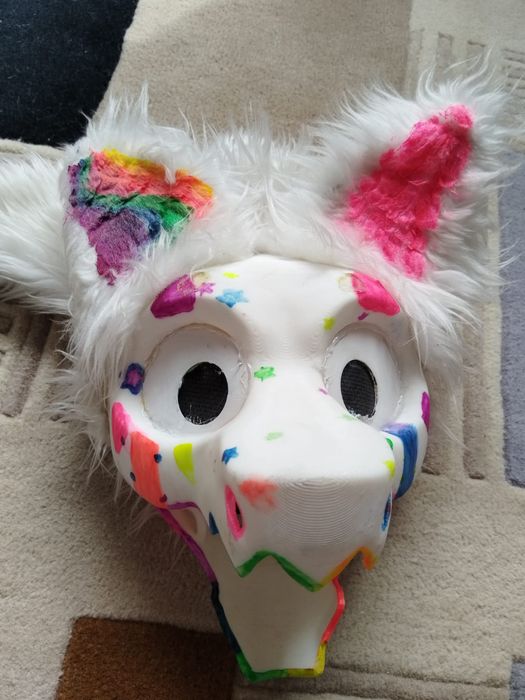 маска зубастика сьют