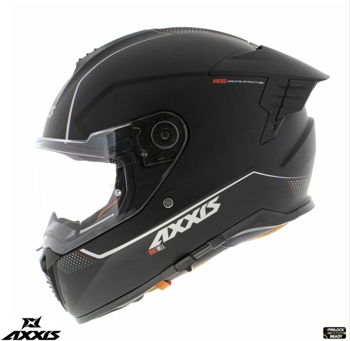 Casca moto Axxis Hawk Negru, ochelari de soare, S, M, L, XL, 2XL Noua!