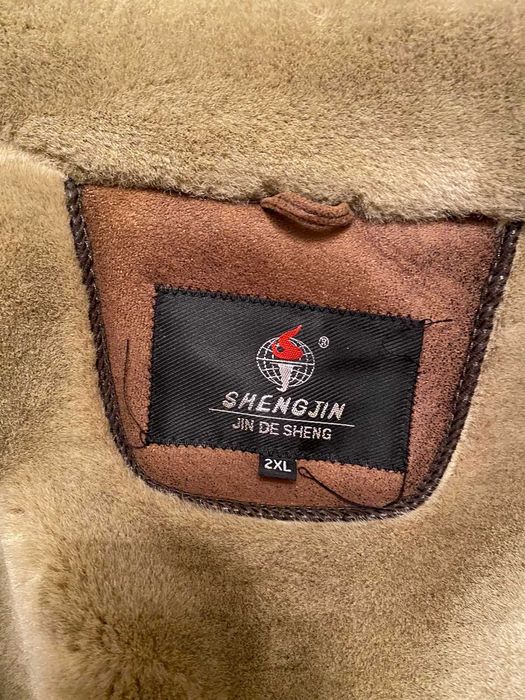 Мужская дубленка 2XL