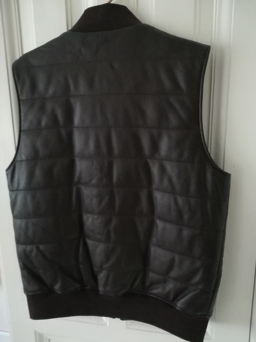 Vestă nouă piele bărbați Alexco M