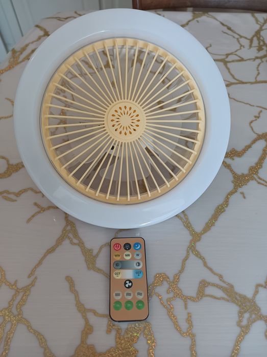Вентилятор люстра светильник с пультом