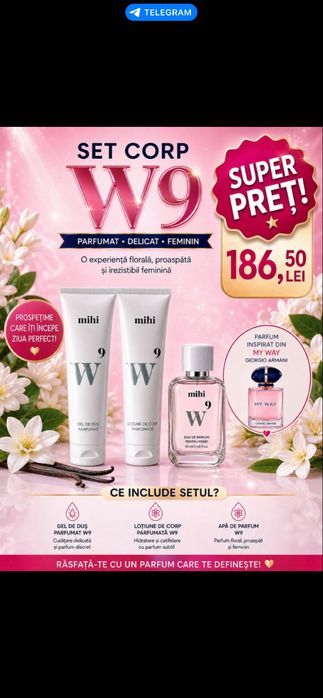 Set W9 inspirat dupa May Way