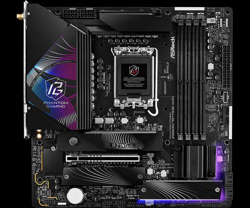 Asrock PHANTOM GAMING Z890M Riptide WiFi LGA 1851