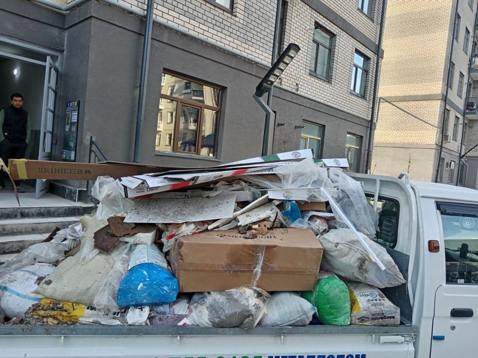 Вывоз мусора   Мусир ташиш олиб кетиш