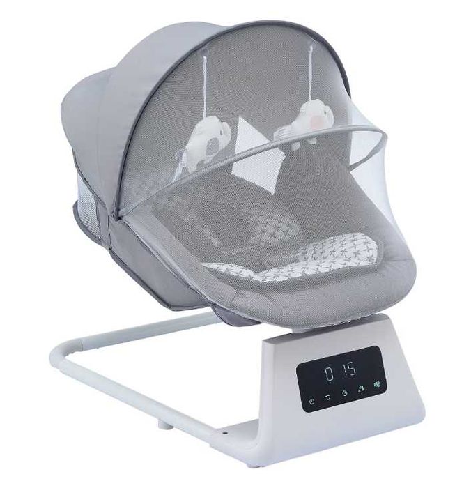 Leagan si Balansoar Electric 3D Motion BabyHug cu Telecomanda si BT