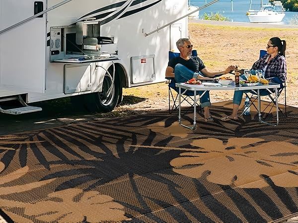 270x365см - Двулицев външен килим Homcomodar