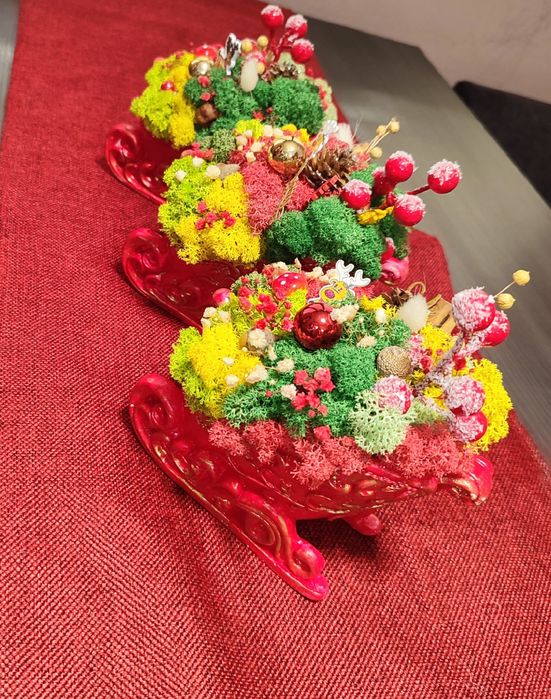 Коледни Табелки за закачане/ коледни кашпи/шейни и късмети