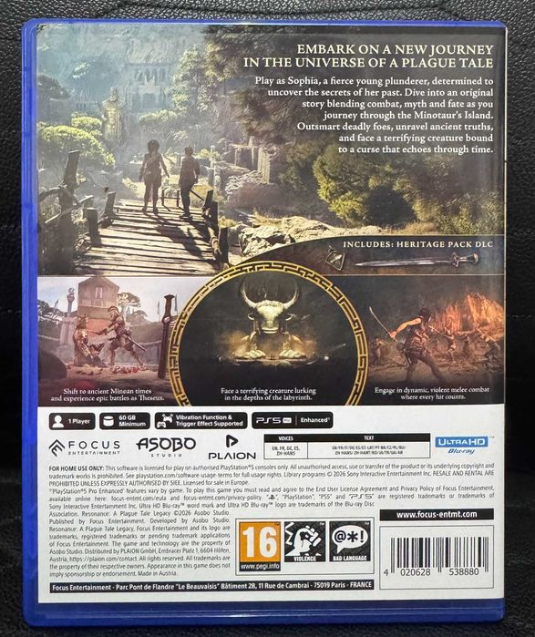 Vând / Schimb Resonance A Plague Tale Legacy PS5