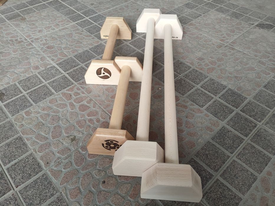 Гимнастически стойки от бук / Parallettes