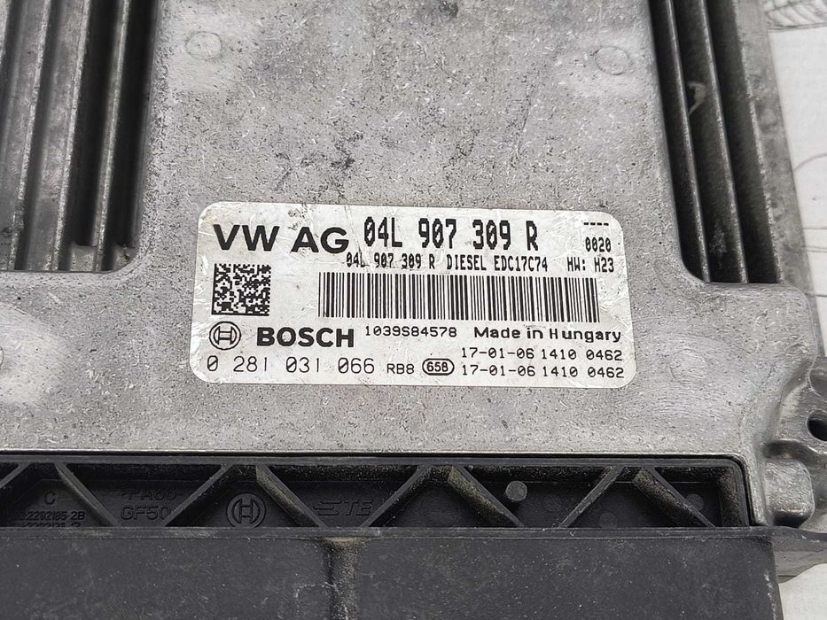 Calculator Motor / ECU Bosch Audi A3 8V 2017 / 2013-2019 Cod OEM 04L907309R (5C2)