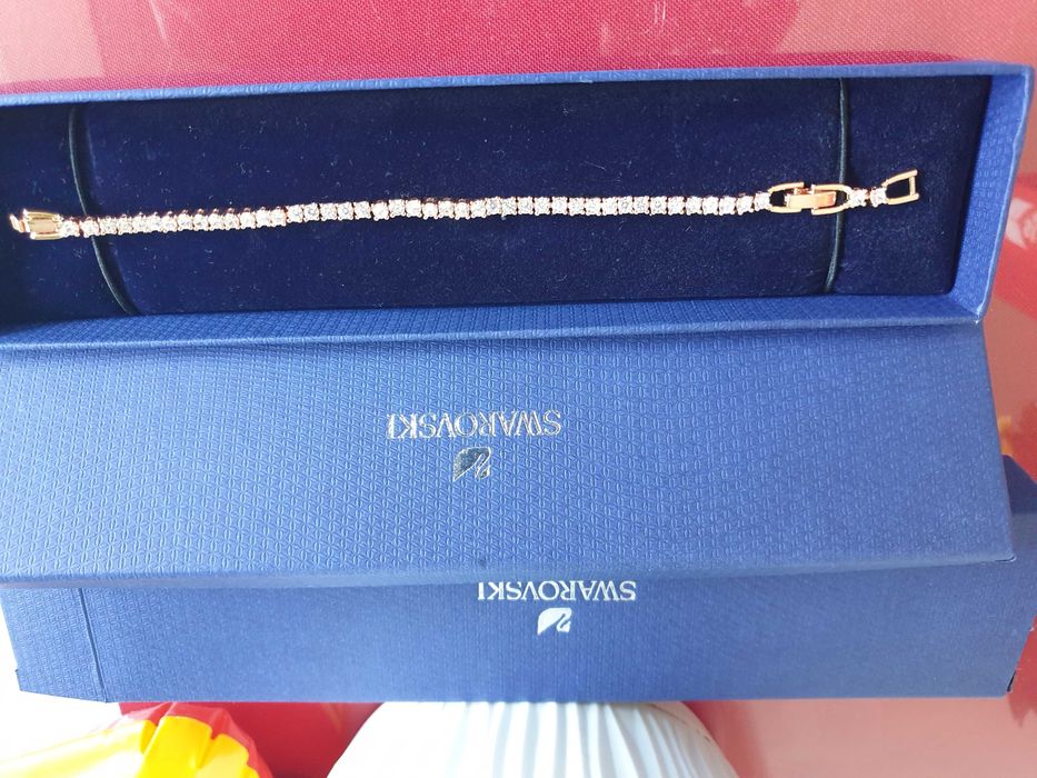 Гривна  Swarovski - Rose Gold