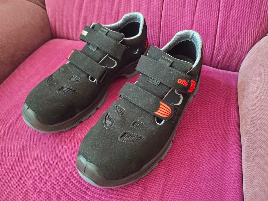 Pantofi de vara ATLAS SL 36 Red S1 ESD gen UVEX marimea 44