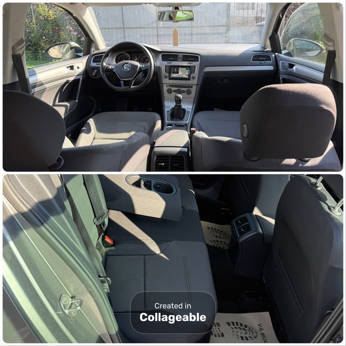 Golf 7 BlueMotion(2014) •1.2 TSI • 182000 KM Reali Certificati TUW + Carte Service