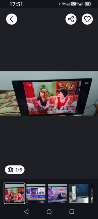 Led tv bucatarie mic 50cm(20inchi)