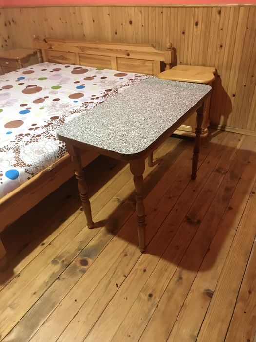 Спалня, легло, тв шкаф, маса, кладенец