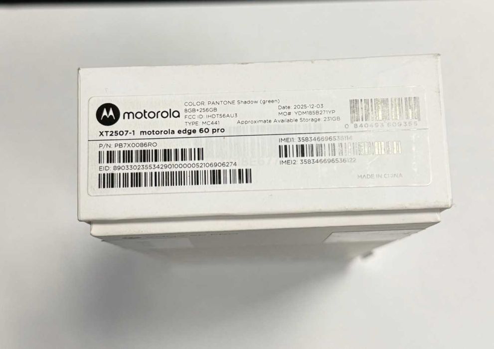 ***КАТО НОВ*** Motorola Edge 60 Pro