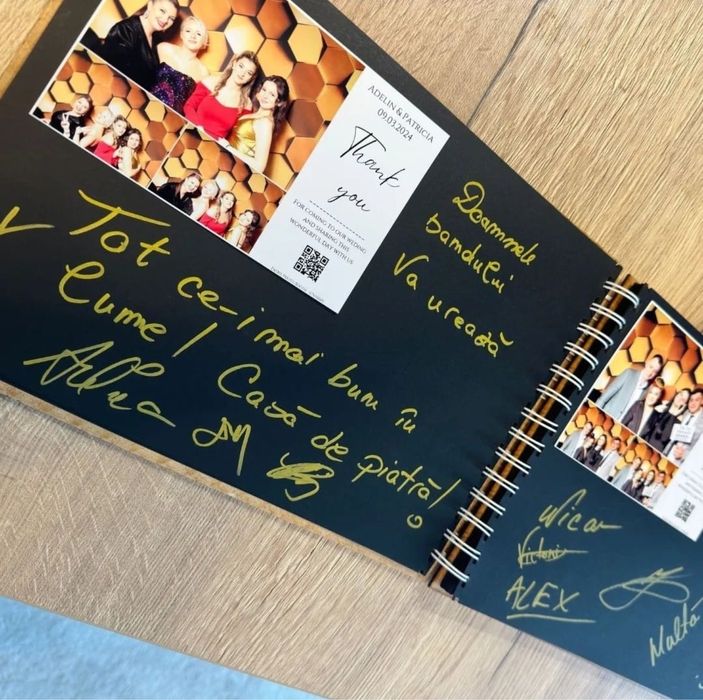 Cabina Foto / Guestbook / Artificii spark / nunta / muzica