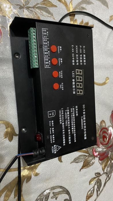 LED Controller плюс SD карта на 1 гб