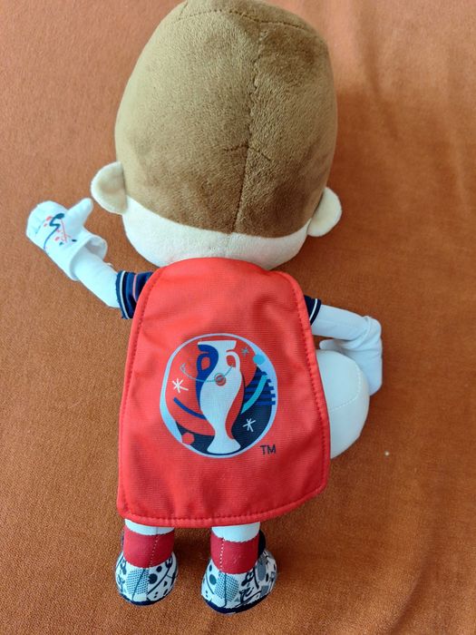 Mascota Franței UEFA Euro 2016 Super Victor Jucărie de pluș autentica