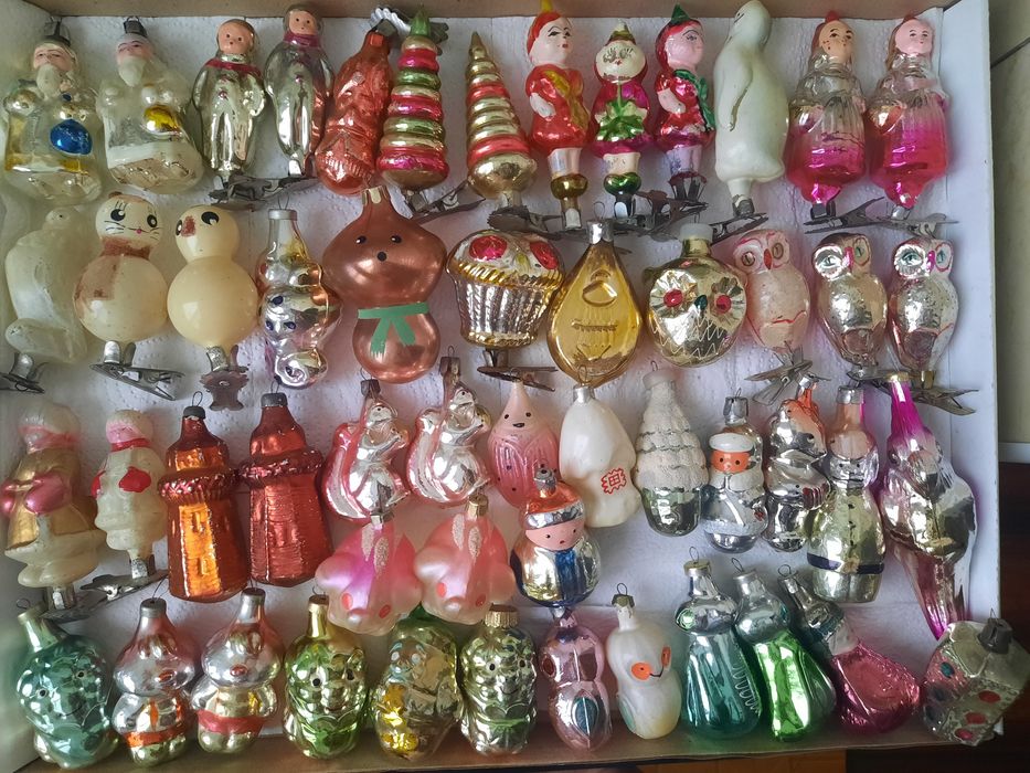 Елочные игрушки Ссср