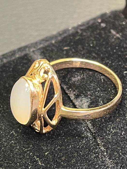 Пръстен златен 14 к 585 zlaten prasten Gold