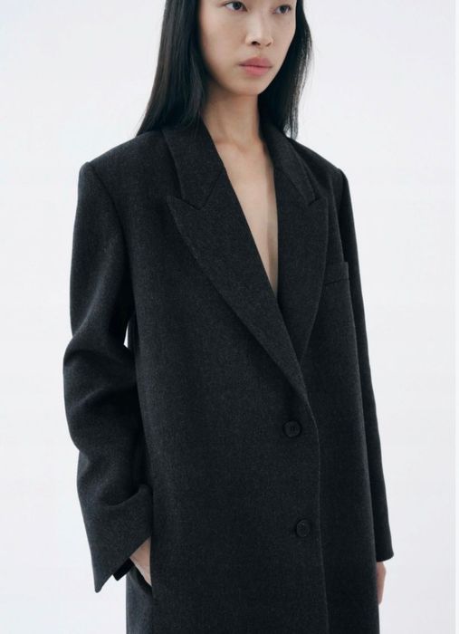 Zara wool blend палто