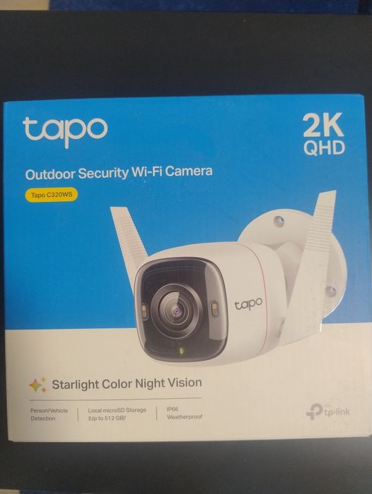 Tapo c320ws, 2k, de exterior